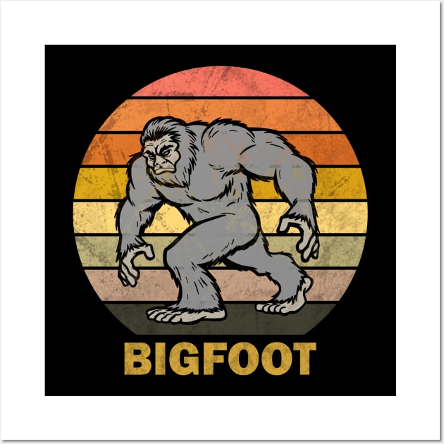 Bigfoot Wall Art by valentinahramov